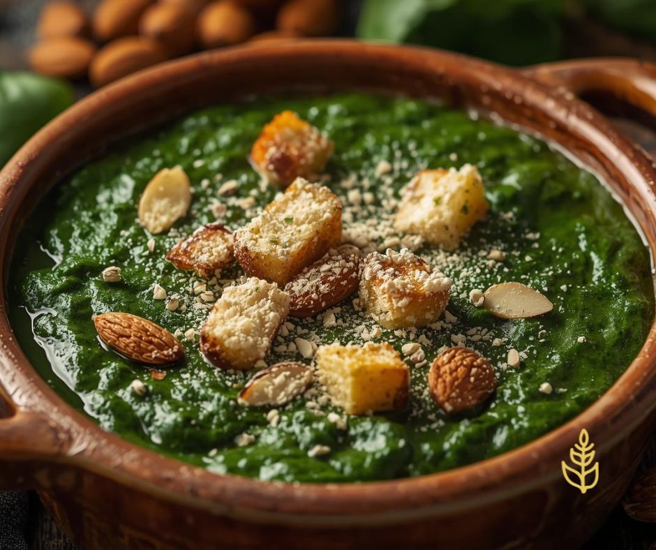 Crema di spinaci di Apicio
