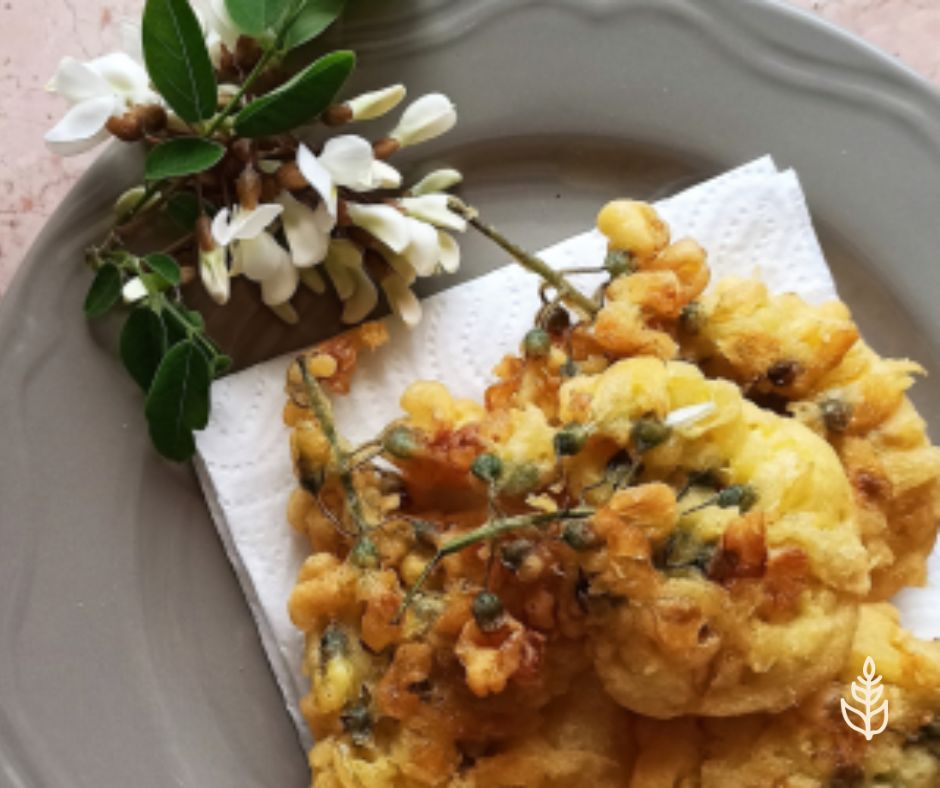 Fiori di acacia in pastella