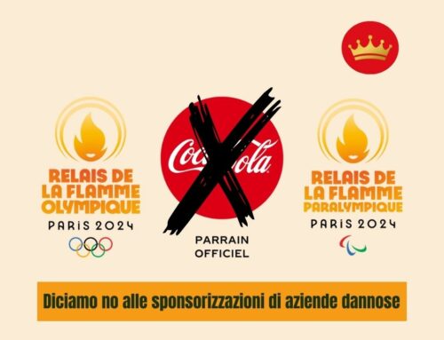 Diciamo NO alle sponsorizzazioni di aziende dannose