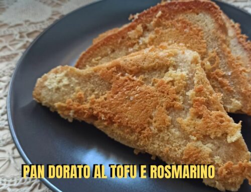 Pan dorato al tofu e rosmarino