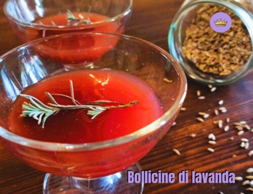 Un aperitivo? Bollicine di lavanda