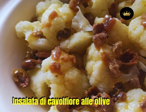 Insalata di cavolfiore alle olive