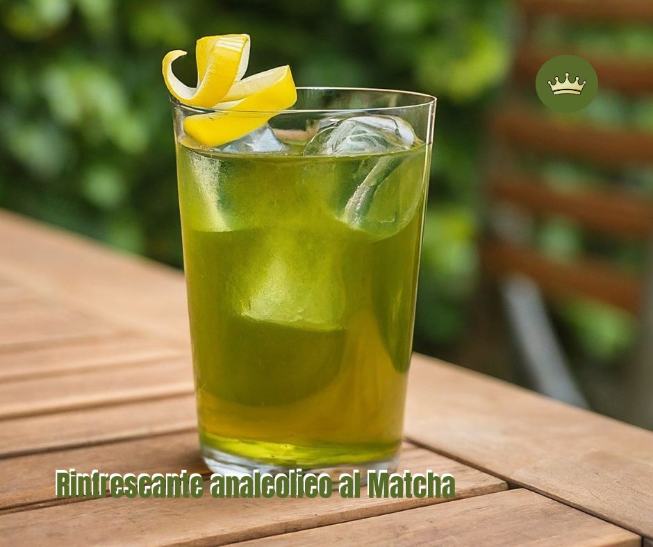 Aperitivo analcolico al Matcha