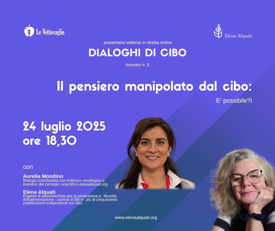 Il cibo che manipola in pensiero