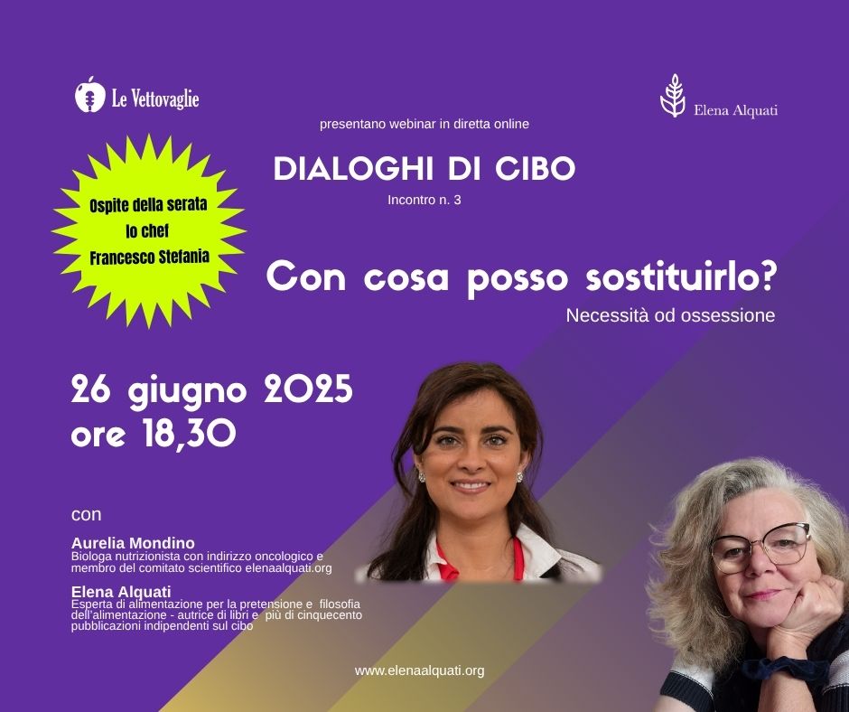 Sostituire gli ingredienti