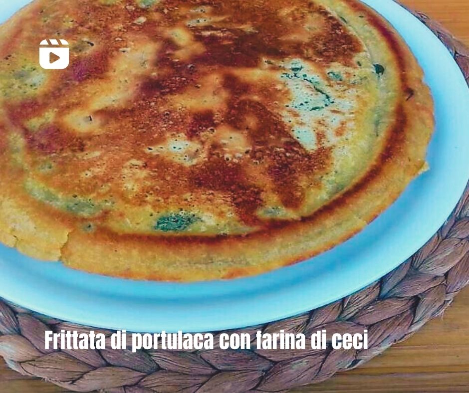 Frittata di portulaca c