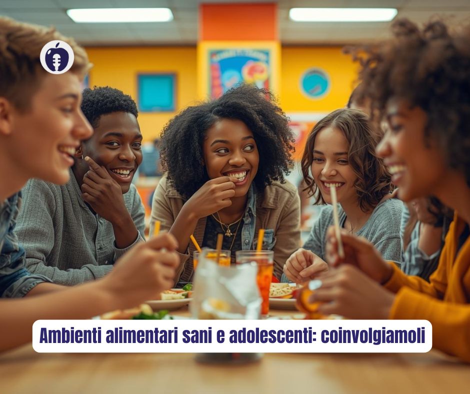 Coinvolgiamo gli adolescenti negli ambienti alimentari sani