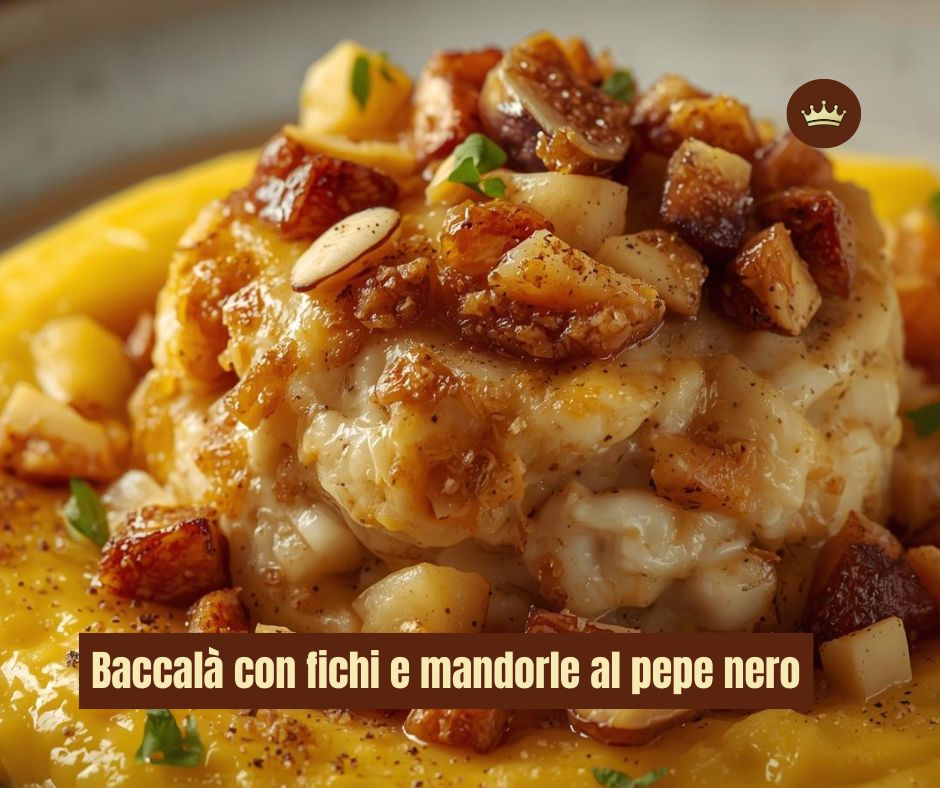 Timballo rinascimentale con baccalà
