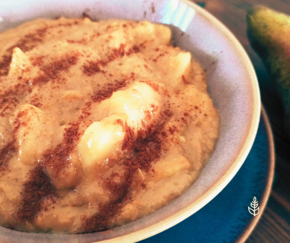 Coppa di amasake allo zenzero