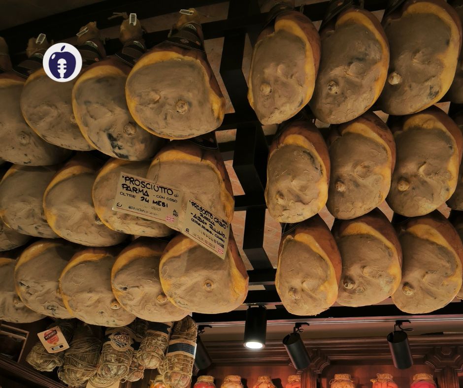 Prosciutto di Parma in stagionatura
