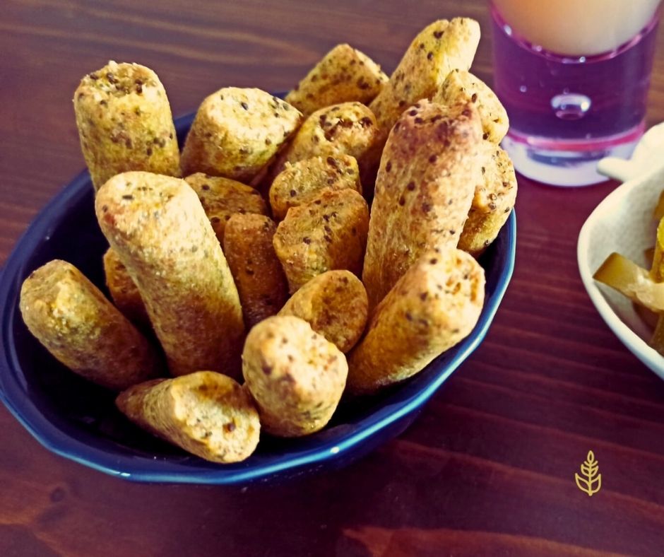 Grissinetti allo zafferano