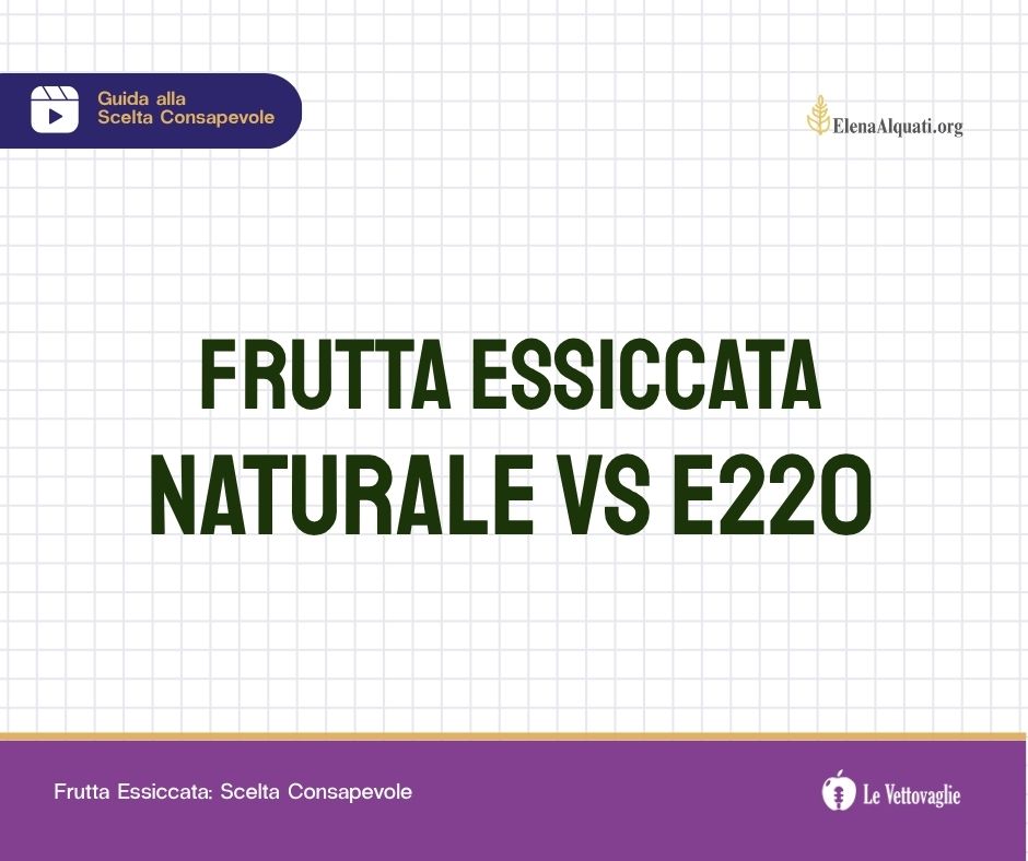 Frutta essiccata in modo naturale
