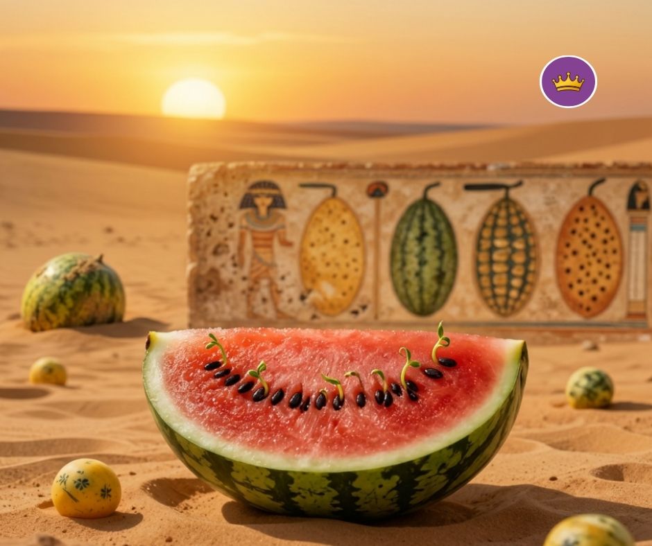 Dal deserto del Khalahari, l’anguria: acqua e cibo del territorio