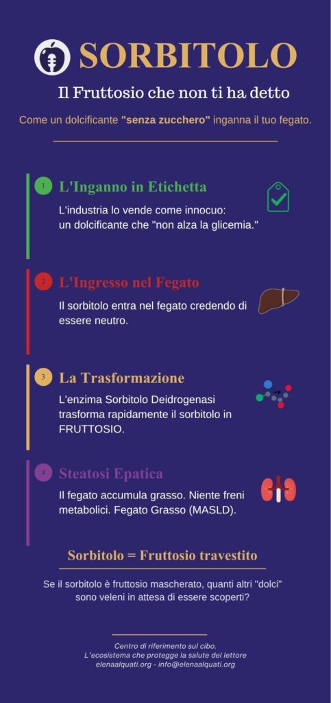 Trasformazione sorbitolo vs fruttosio