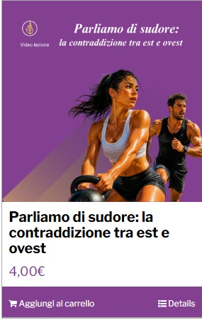 Sudore prodotto woo