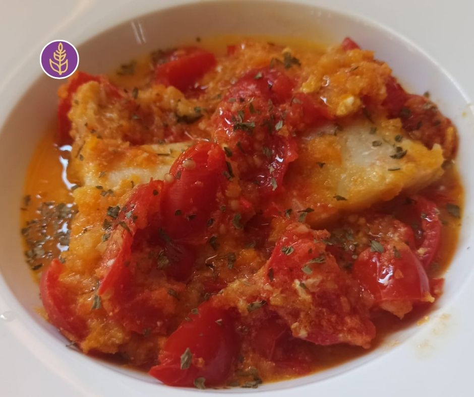 Pesce persico in salsa piccante